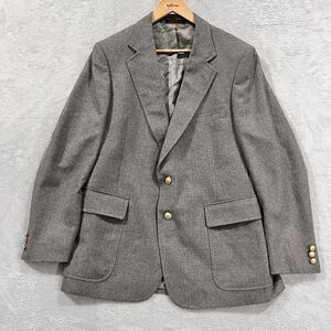 English Manor Blazer Jacket Wool 42R Sport Coat‎ 2 Buttons Suit VTG